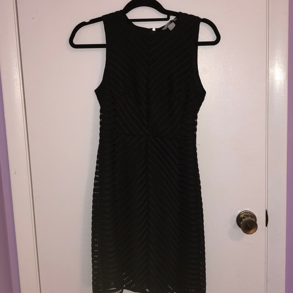 H&M cheveron dress